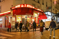 Rue Lepic café des 2 Moulins (Amélie Poulain)